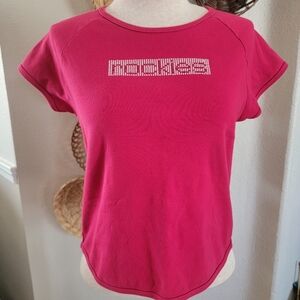 Rockies Rhinestone Logo T-Shirt Sz XL